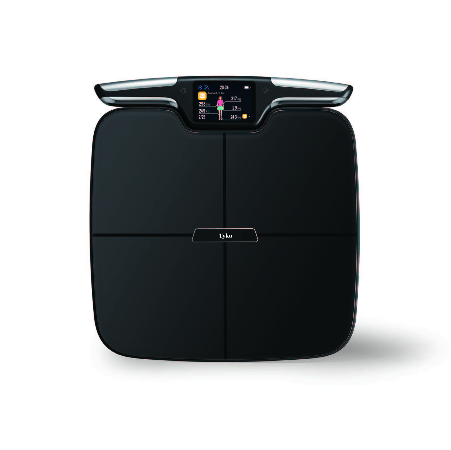 8-electrode body fat scale