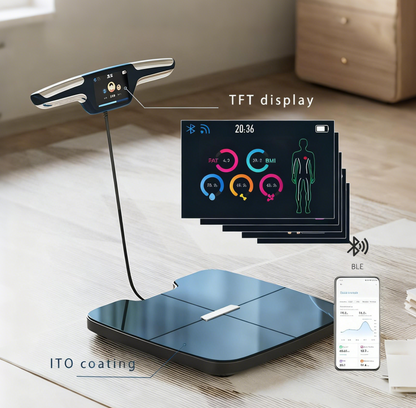8-electrode body fat scale