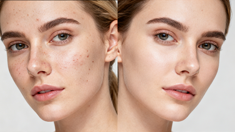 Acne Phototherapy Case
Composite spectrum technology repairs acne scars, accelerates epidermal renewal, and restores skin smoothness